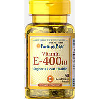 Витамин E Puritan's Pride Vitamin E-400 IU 50 Softgels HR, код: 7518977