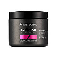 Маска для блиску фарбованого волосся Professional Hairgenie 500 мл HR, код: 7609807