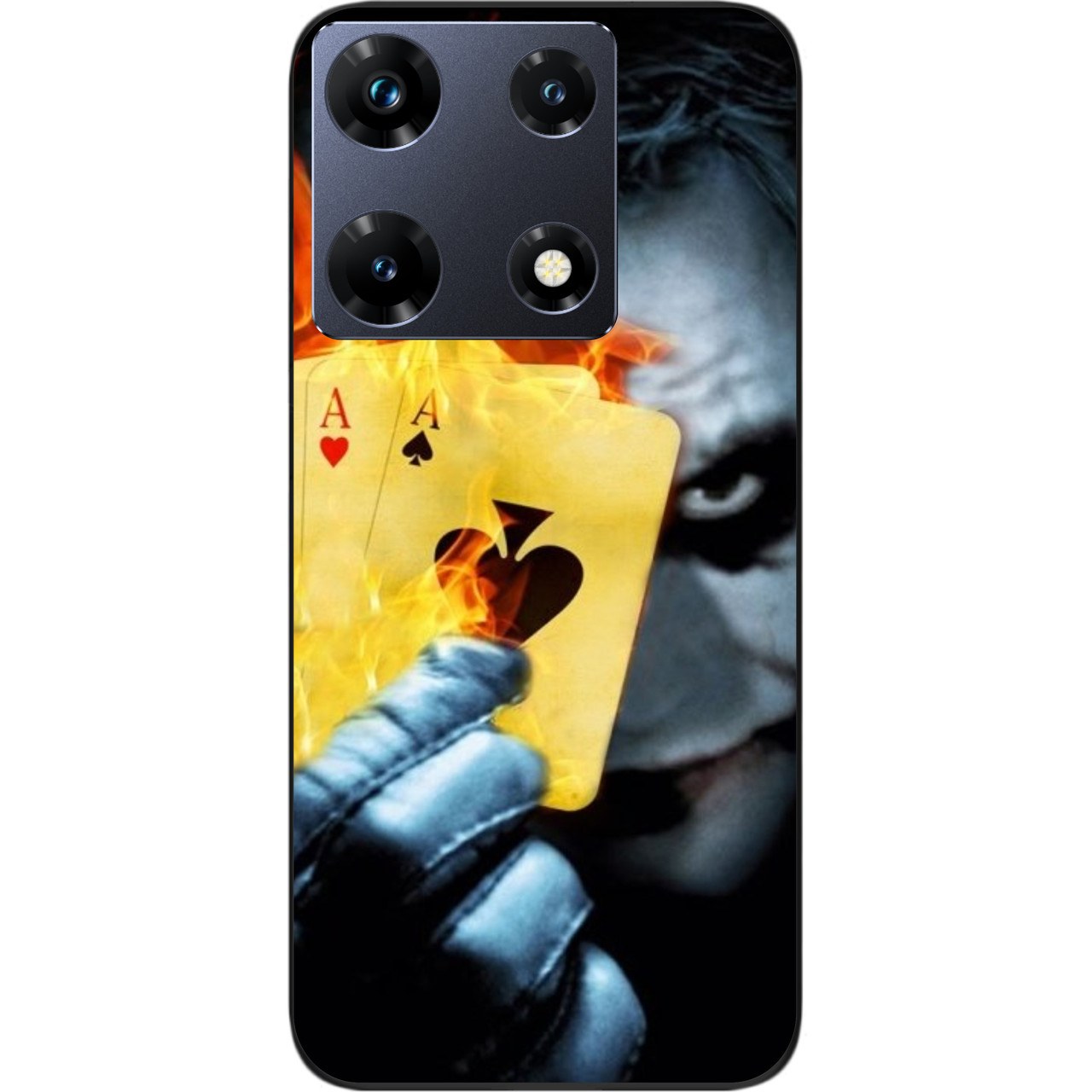 Силіконовий чохол Case для Infinix Note 30 Pro 4G (X678B) з картинкою Тузи