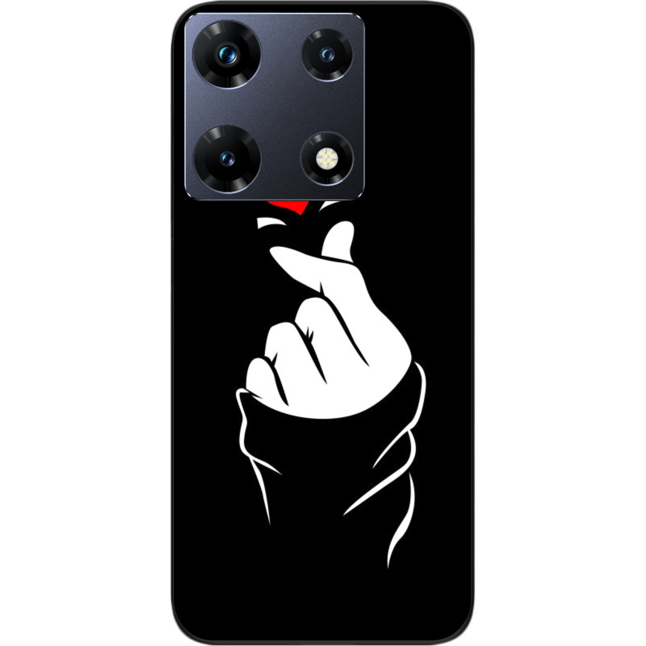 Чохол силіконовий Case для Infinix Note 30 Pro 4G (X678B) з картинкою Рука