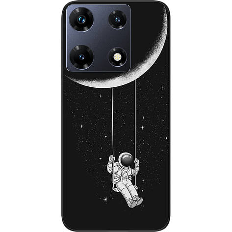 Силіконовий чохол Case для Infinix Note 30 Pro 4G (X678B) з картинкою Місячні гойдалки, фото 1