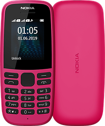 Мобільний телефон Nokia 105 Dual Sim TA-1174 2019 Blue