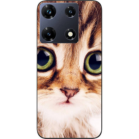 Силіконовий чохол Case для Infinix Note 30 Pro 4G (X678B) з картинкою Мордочка, фото 1
