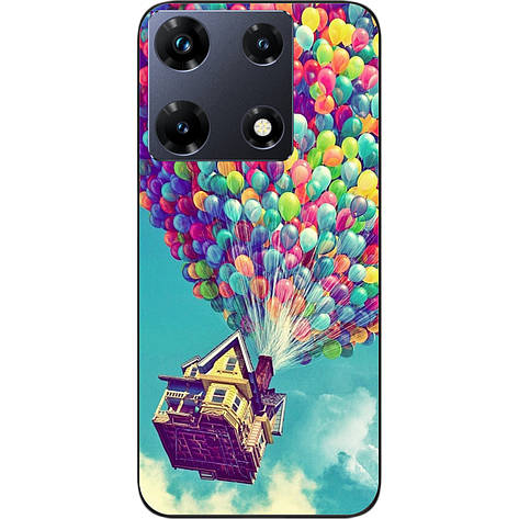 Силіконовий чохол Case для Infinix Note 30 Pro 4G (X678B) з картинкою Дім, фото 1