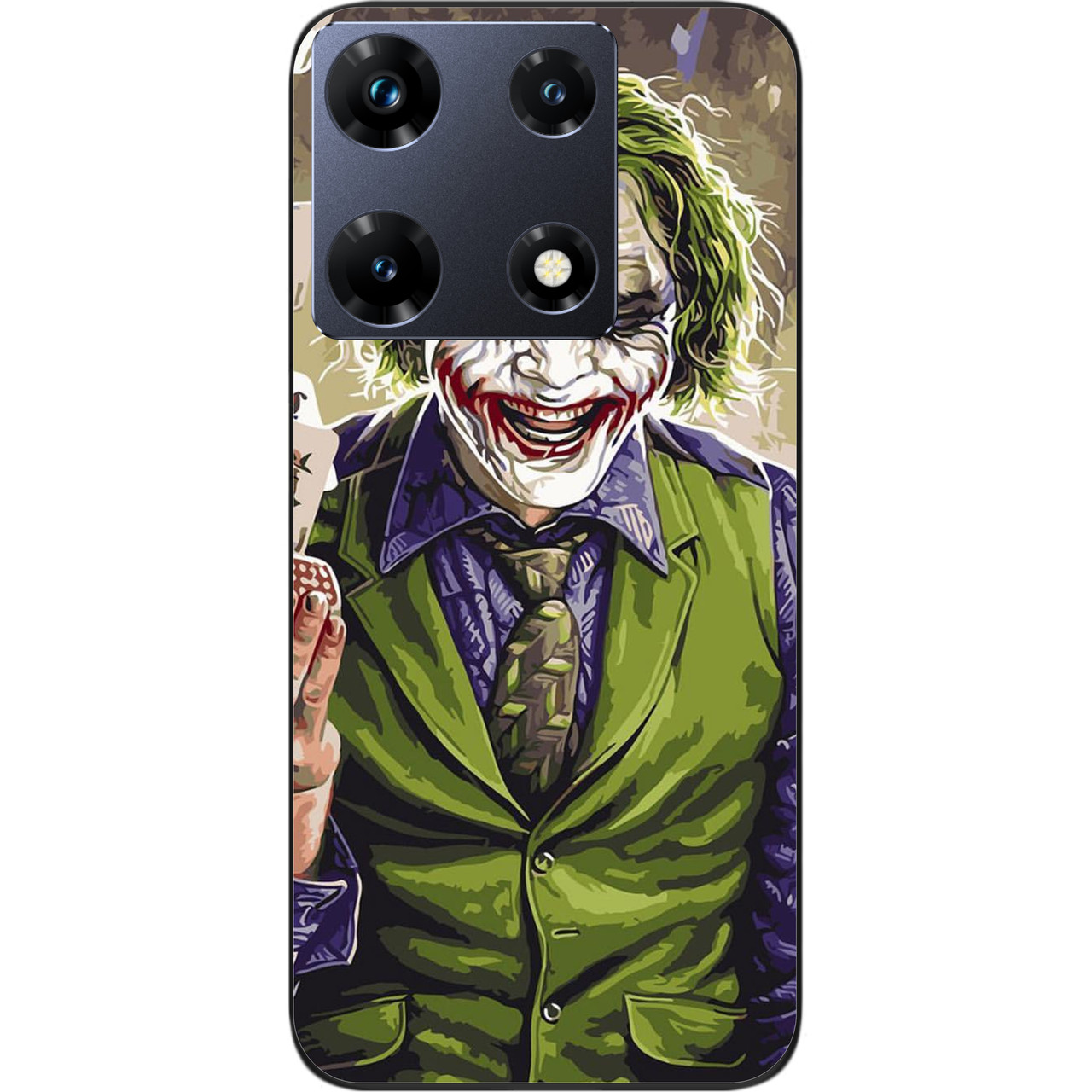 Силіконовий чохол Case для Infinix Note 30 Pro 4G (X678B) з картинкою Джокер
