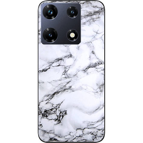 Силіконовий чохол Case для Infinix Note 30 Pro 4G (X678B) з картинкою Мармур, фото 1