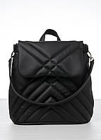 Женский рюкзак Sambag Loft QSH Черный (22011001) BS, код: 2375255