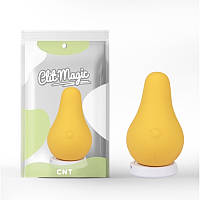 Вибростимулятор для женщин в форме спелой груши Juicy Pear Yellow Cnt MD, код: 8176166