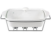 Мармит Food Warmer керамическая форма 3л 38см с подогревом Kamille DP37025 HR, код: 7439331