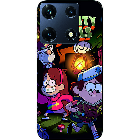 Силіконовий чохол Case для Infinix Note 30 Pro 4G (X678B) з картинкою Діпер і Мейбл, фото 1