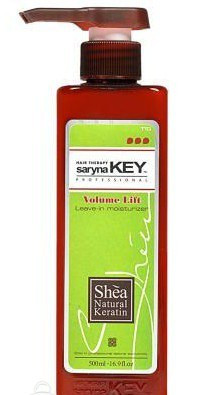 Зволожувальний крем для збільшення об'єму волосся Volume Lift cream Saryna Key 500ml