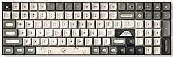 Ігрова клавіатура iQunix F97 Hitchhiker, розкладка 96%, 100 клавіш, 2,4G, Bluetooth 5.1