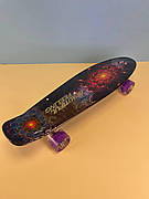 Скейт пенні борд F 9797 Best Board (дошка=55см, колеса PU, світяться, d=6см), прекрасне відчуття