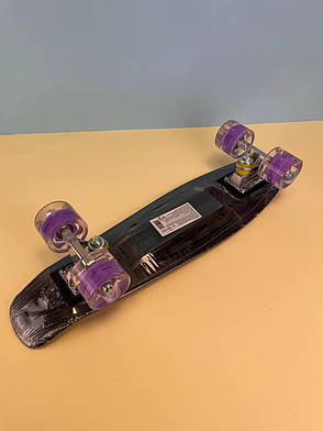Скейт пенні борд F 9797 Best Board (дошка=55см, колеса PU, світяться, d=6см), прекрасне відчуття, фото 3