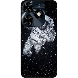 Чохол силіконовий Case для Tecno Spark 20C з картинкою Космонавт