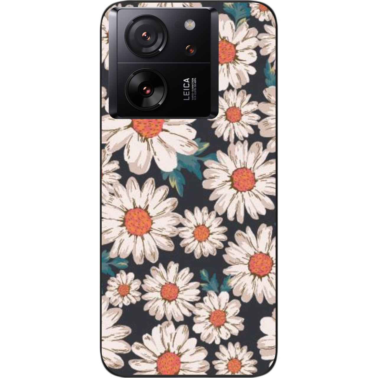 Силіконовий бампер Case для Xiaomi 13T із зображенням Ромашки