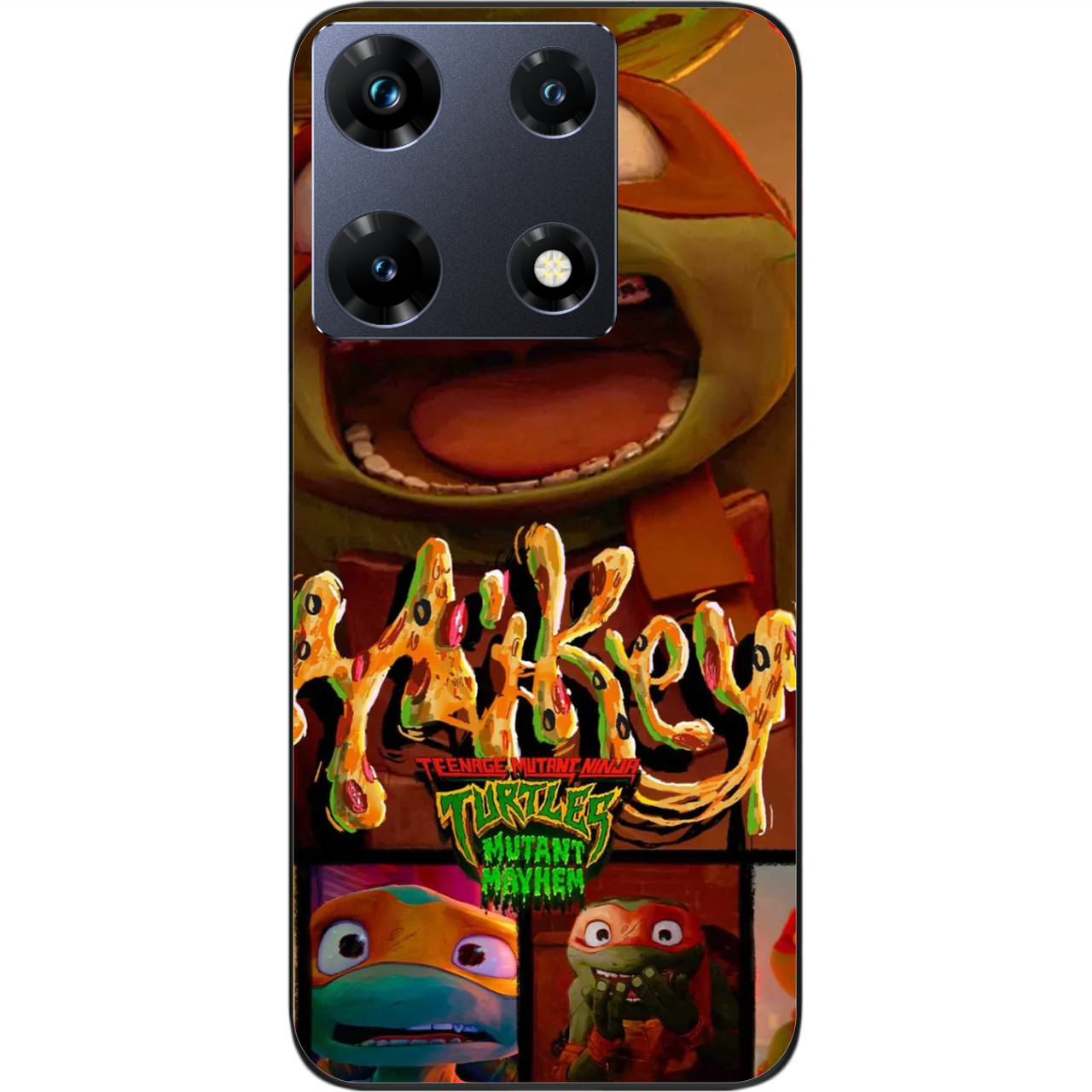 Силіконовий чохол Case для Infinix Note 30 Pro 4G (X678B) з картинкою Черепашки ніндзя Міке