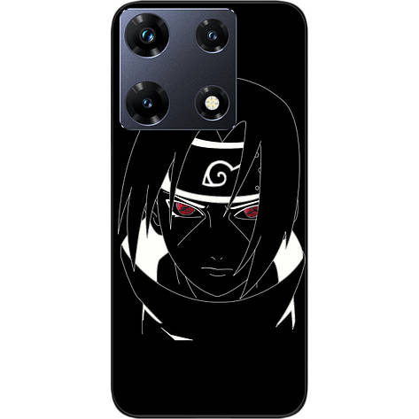 Силіконовий чохол Case для Infinix Note 30 Pro 4G (X678B) з картинкою Itachi Uchiha, фото 1