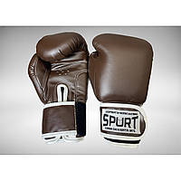 Боксерские перчатки Spurt 10 oz коричневый