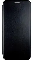 Чехол книжка для ZTE Blade A5 2020 черный цвет на магните .