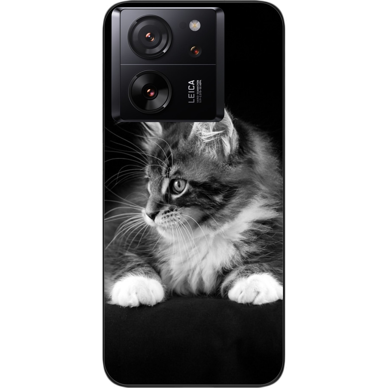 Силіконовий чохол Case для Xiaomi 13T з картинкою Кошеня