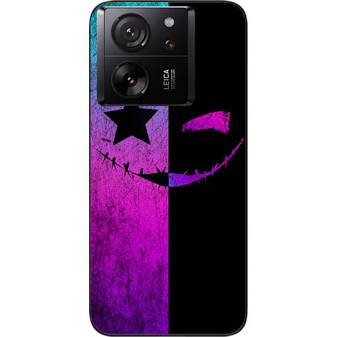 Силіконовий чохол Case для Xiaomi 13T з картинкою Смайл, фото 1
