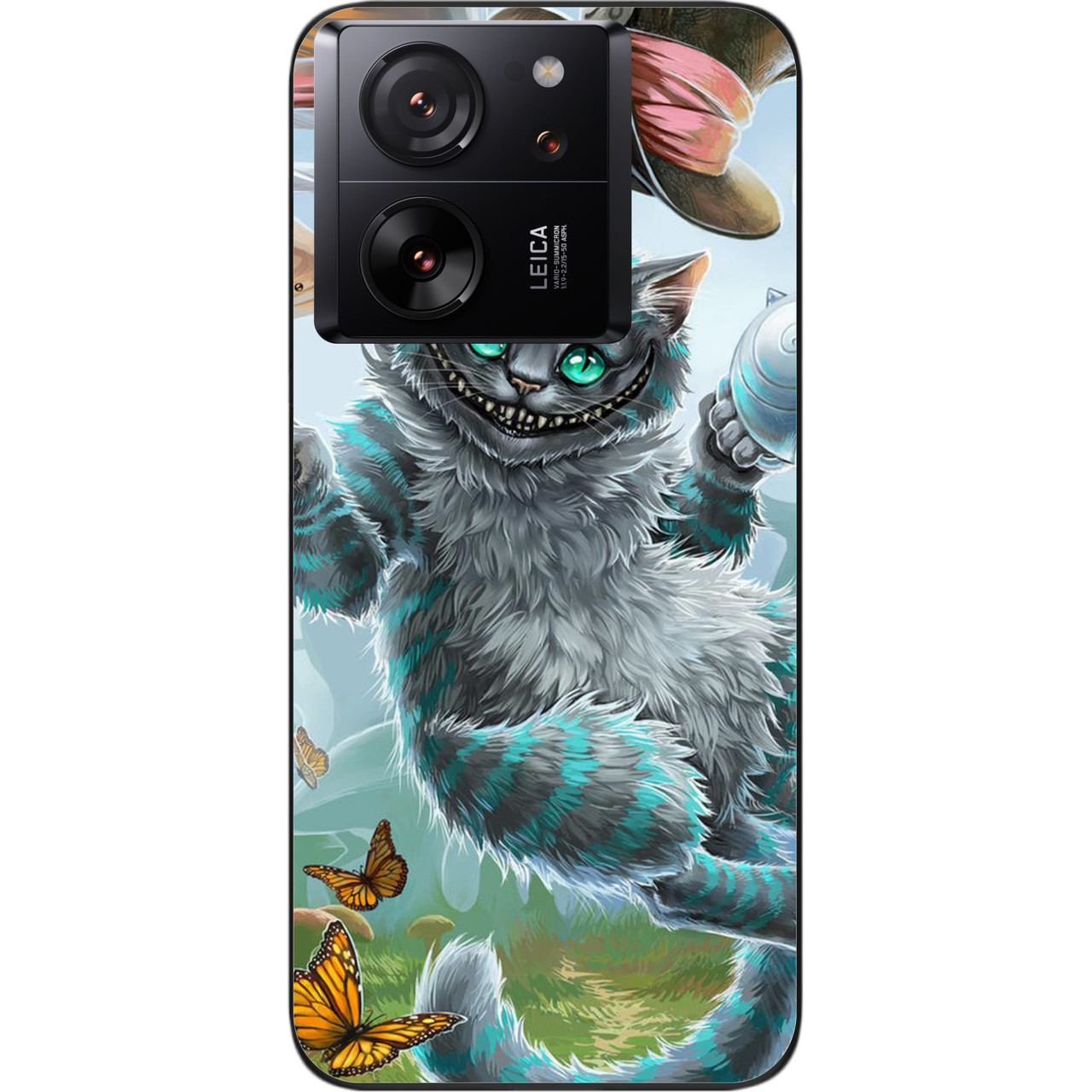 Силіконовий чохол Case для Xiaomi 13T з картинкою Чеширський