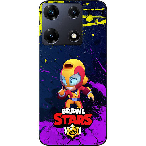 Силіконовий чохол Case для Infinix Note 30 Pro 4G (X678B) з картинкою Бравл Макс, фото 1