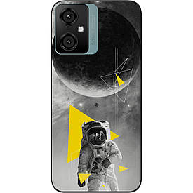 Чохол силіконовий Case для Oscal C70 з картинкою Астронавт