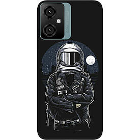 Чохол силіконовий Case для Oscal C70 з картинкою Космонавт і місяць