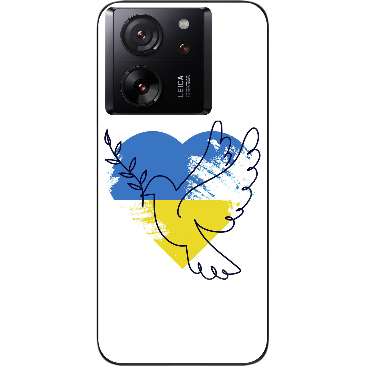 Силіконовий чохол Case для Xiaomi 13T з картинкою Блакитний світу