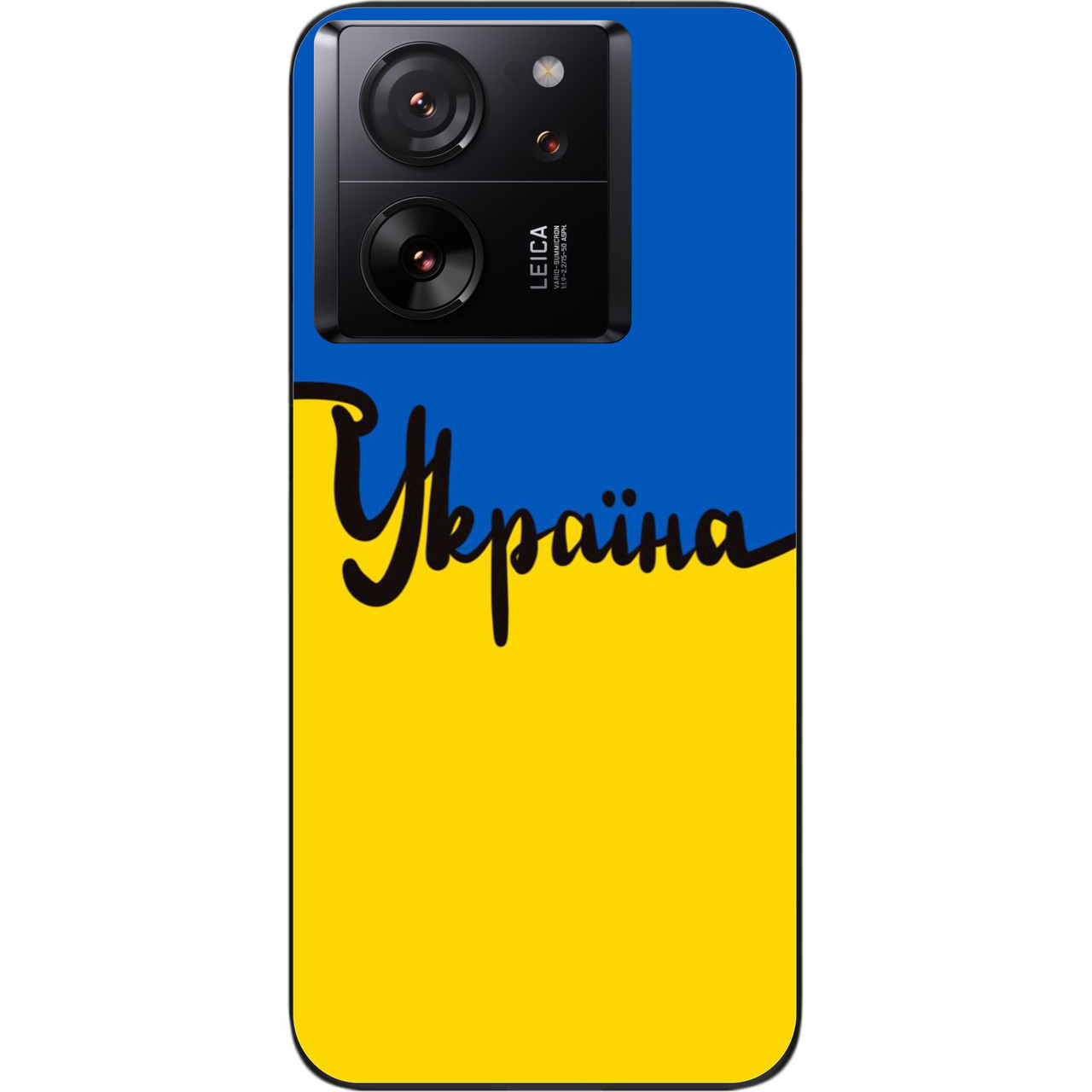 Силіконовий чохол Case для Xiaomi 13T з картинкою Україна