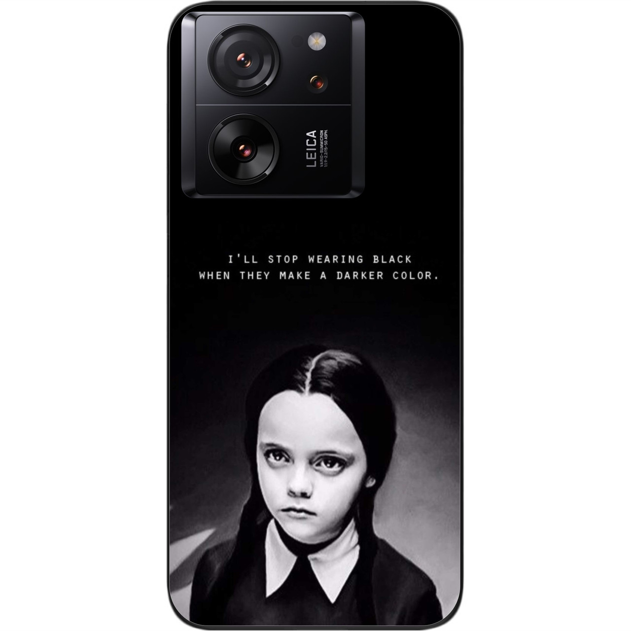 Силіконовий чохол Case для Xiaomi 13T з картинкою Венздей