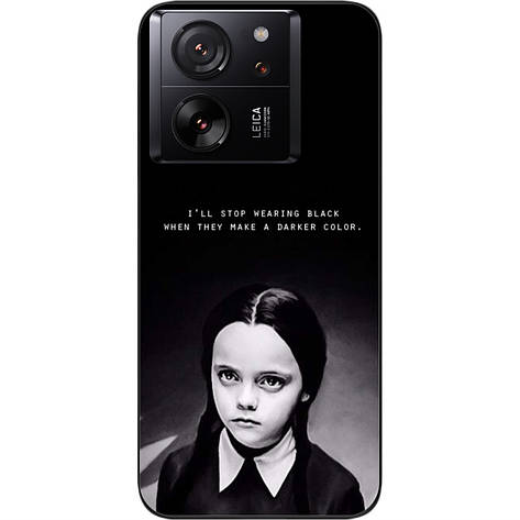 Силіконовий чохол Case для Xiaomi 13T з картинкою Венздей, фото 1