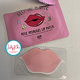 Гідрогелеві патчі для губ з рожевою водою Berrisom  G9SKIN Self Aesthetic Rose Hydrogel Lip Patch, 3g, фото 4