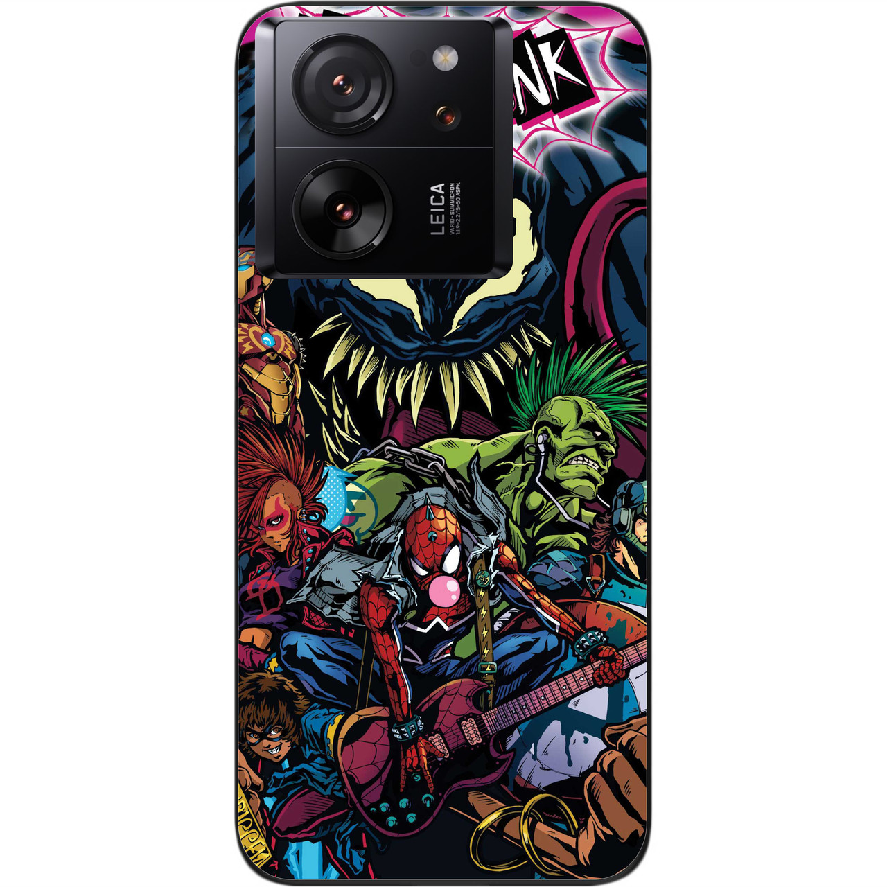 Силіконовий чохол Case для Xiaomi 13T з картинкою Spider-Punk