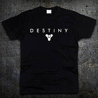 Футболка Fruit of the Loom Логотип Дестіні Logo Destiny Чорний 116 см (94596) HR, код: 7584473