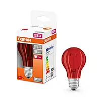 Світлодіодна лампа Кольорова Червона Osram LED Star Classic Decor 2,5W/510 230V Red E27