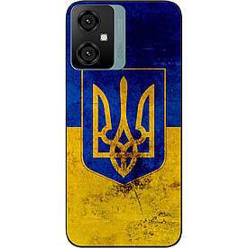 Силіконовий чохол Case для Oscal C70 з картинкою Герб і прапор