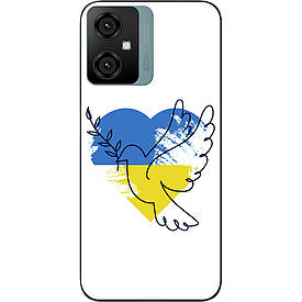 Силіконовий чохол Case для Oscal C70 з картинкою Блакитний світу