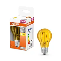 Світлодіодна лампа Кольорова Жовта Osram LED Star Classic Decor 2,5W/622 230V Yellow E27