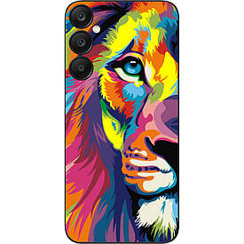 Бампер силіконовий Case для Samsung A25 5G Galaxy A256B з малюнком Яскравий лев