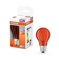 Светодиодная лампа Цветная Оранжевая Osram LED Star Classic Decor 2,5W/515 230V Orange E27