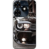 Бампер силиконовый Case для Tecno Spark Go 2024 (BG6) с рисунком Авто