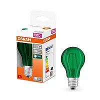 Світлодіодна лампа Кольорова Зелена Osram LED Star Classic Decor 2,5W/175 230V Green E27