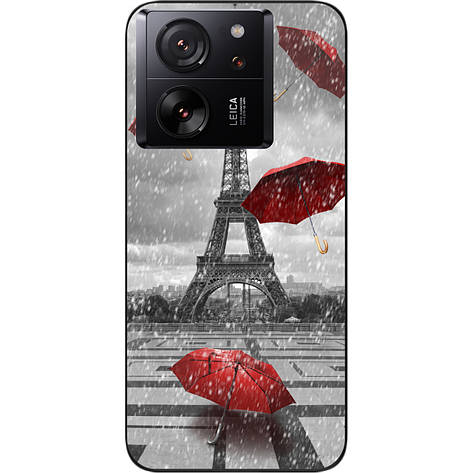 Силіконовий чохол Case для Xiaomi 13T з картинкою Париж, фото 1