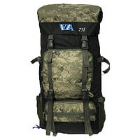 Рюкзак туристический VA T-07-9 75л Camouflage IB, код: 8169619