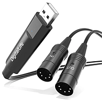 Интерфейс DigitalLife USB-MIDI 5-контактный DIN, BM1003