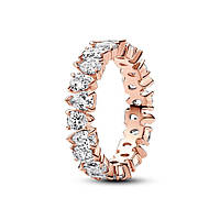 Серебряное кольцо Pandora сияющее с паве 183021C01 58 IB, код: 8344928