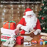 Ollny Lights Світильники для штор Christmas Cool White 300 LED 3*3м, Пульт дистанційного керування з живленням від USB 8 режимів, фото 3